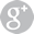 logo Google+ en pie de página de Detela, circulo gris con  G+ en blanco